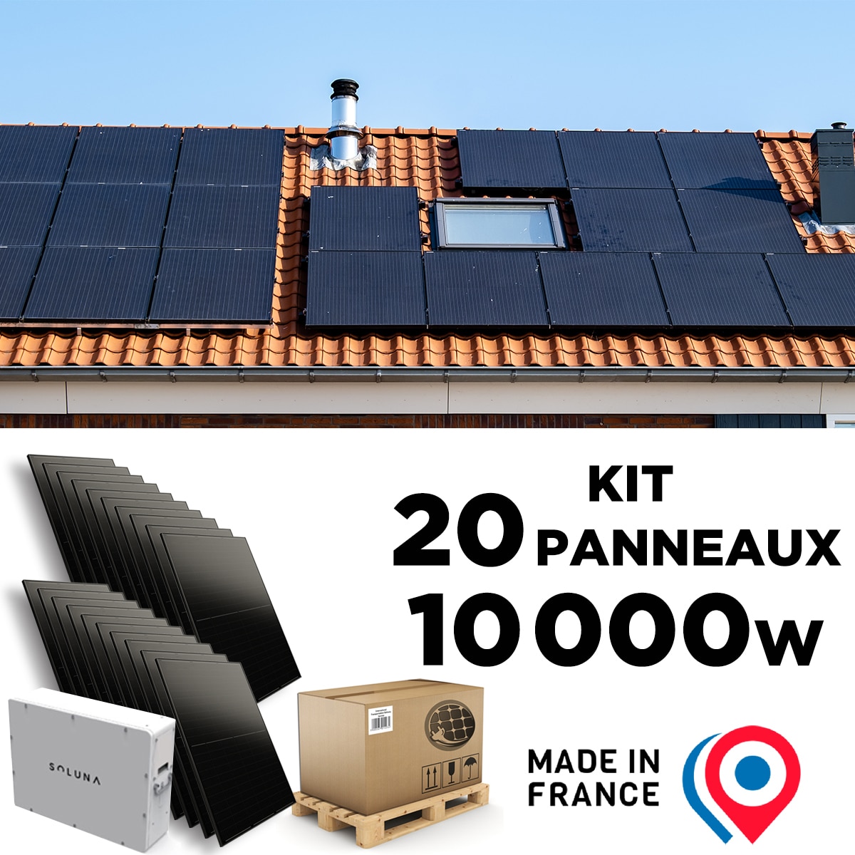 découvrez notre kit solaire 500w avec batterie, idéal pour alimenter vos appareils en toute autonomie. profitez d'une énergie renouvelable, silencieuse et sans pollution, que ce soit pour votre maison, votre camping ou vos activités en plein air. facile à installer, ce kit vous garantit une utilisation optimale de l'énergie solaire tout en préservant l'environnement.
