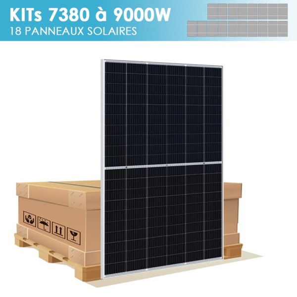 découvrez notre kit solaire de 9 kw, idéal pour produire une énergie renouvelable efficace et réduire vos factures d'électricité. facile à installer et adapté à tous vos besoins énergétiques, ce kit vous permet de faire un geste pour la planète tout en réalisant des économies significatives.