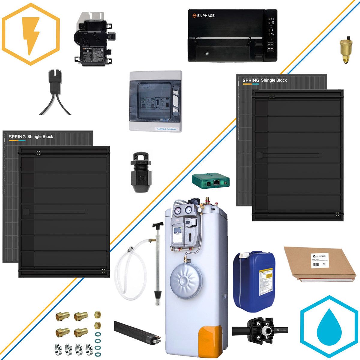 découvrez notre kit solaire d'autoconsommation, la solution idéale pour produire votre propre énergie renouvelable. économisez sur vos factures d'électricité tout en contribuant à un avenir plus durable. facile à installer et adapté à tous les types de logements, commencez à profiter des avantages du solaire dès aujourd'hui!