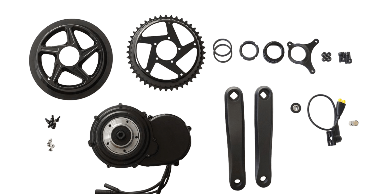 découvrez notre kit vélo bafang, idéal pour transformer votre vélo traditionnel en un vélo électrique performant. profitez d'une assistance au pédalage, d'une autonomie améliorée et d'une expérience de conduite inégalée. parfait pour les amateurs de randonnée et les trajets quotidiens!