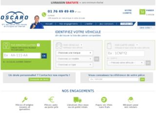 découvrez le service de livraison rapide et fiable d'oscaro, votre destination incontournable pour les pièces auto. profitez d'une large sélection et d'une expédition sécurisée pour recevoir vos commandes dans les meilleurs délais.