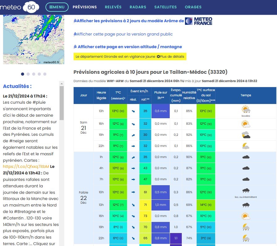 découvrez la météo en temps réel pour le département de l'oise avec meteo60. prévisions détaillées, alertes et conseils pour profiter au mieux de votre journée.