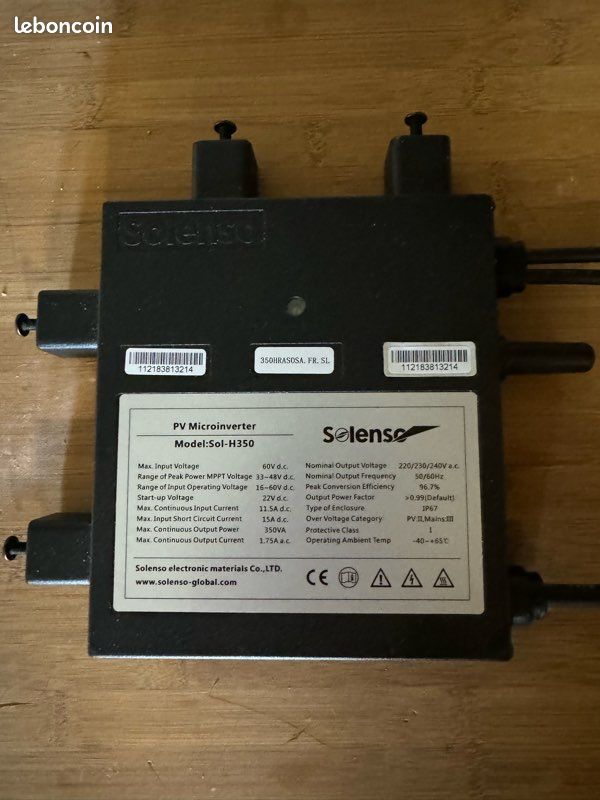 découvrez le micro-onduleur solenso, l'allié idéal pour optimiser la conversion d'énergie de vos panneaux solaires. profitez d'une performance accrue, d'une installation simplifiée et d'une gestion intelligente de votre production d'énergie solaire.