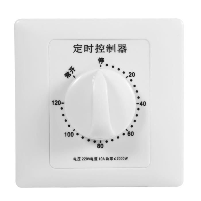 découvrez notre minuterie pour chauffe-eau, un appareil essentiel pour optimiser la gestion de votre consommation d'eau chaude. programmable et facile à installer, elle vous permet de réaliser des économies d'énergie tout en garantissant un confort d'utilisation. idéale pour un usage domestique, cette minuterie vous aide à maîtriser votre budget tout en préservant l'environnement.
