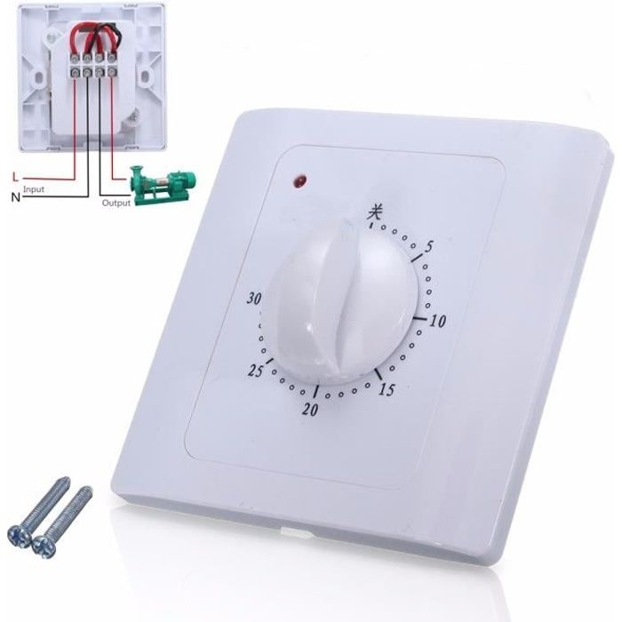 découvrez notre minuterie pour chauffe-eau, un accessoire essentiel pour optimiser votre consommation d'énergie. programmez facilement vos heures de chauffe et réalisez des économies tout en garantissant un approvisionnement en eau chaude efficace. idéal pour un confort quotidien sans surconsommation.