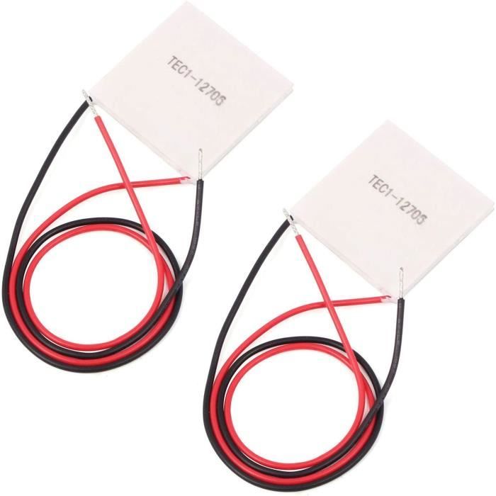 découvrez notre module peltier 12v, idéal pour des applications de refroidissement et de chauffage. compact et performant, il apporte une solution efficace pour vos projets électroniques. profitez d'une température optimale avec ce dispositif thermoelectrique innovant.