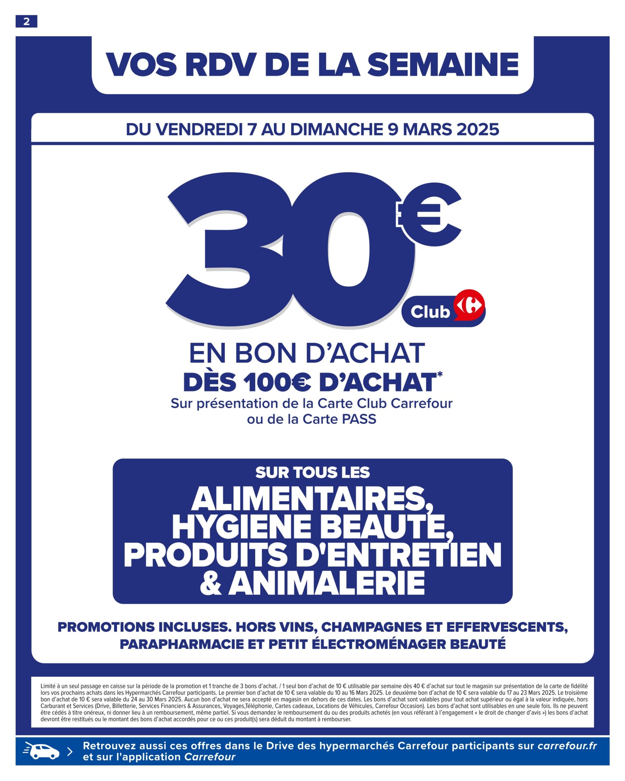 découvrez les meilleures offres carrefour pour faire le plein d'économies sur vos courses quotidiennes. profitez de promotions exceptionnelles sur une large sélection de produits frais, alimentaires et bien-être. ne ratez pas nos offres exclusives et maximisez votre pouvoir d'achat dès aujourd'hui !