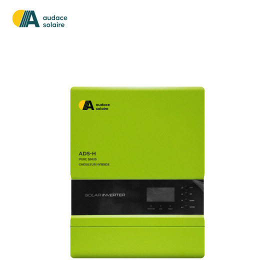 découvrez notre onduleur hybride 3kw, idéal pour optimiser votre production d'énergie solaire tout en garantissant une alimentation continue. parfait pour les maisons et les petites entreprises, cet appareil allie performance et fiabilité pour une gestion énergétique efficace.