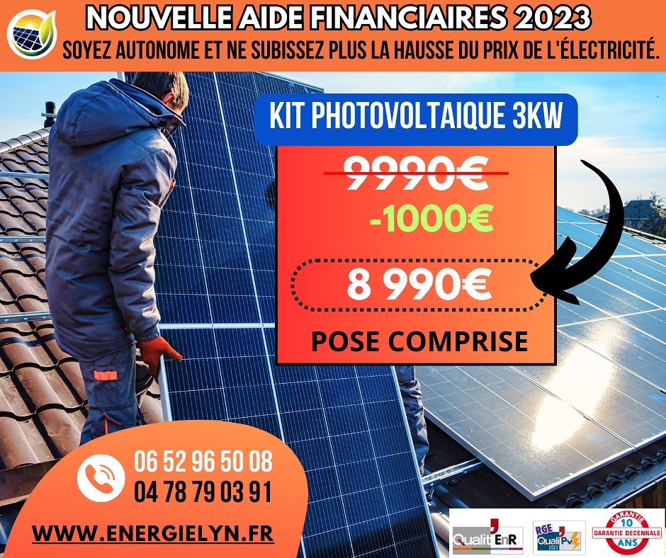 découvrez notre panneau photovoltaïque de 3 kw, idéal pour optimiser votre consommation d'énergie et réduire votre empreinte carbone. profitez d'une solution durable et performante pour alimenter votre habitation en électricité renouvelable.