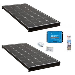 découvrez notre panneau solaire de 400w, idéal pour les camping-cars. profitez d'une énergie propre et renouvelable lors de vos voyages tout en optimisant votre autonomie. parfait pour recharger vos appareils et alimenter vos équipements en toute simplicité.