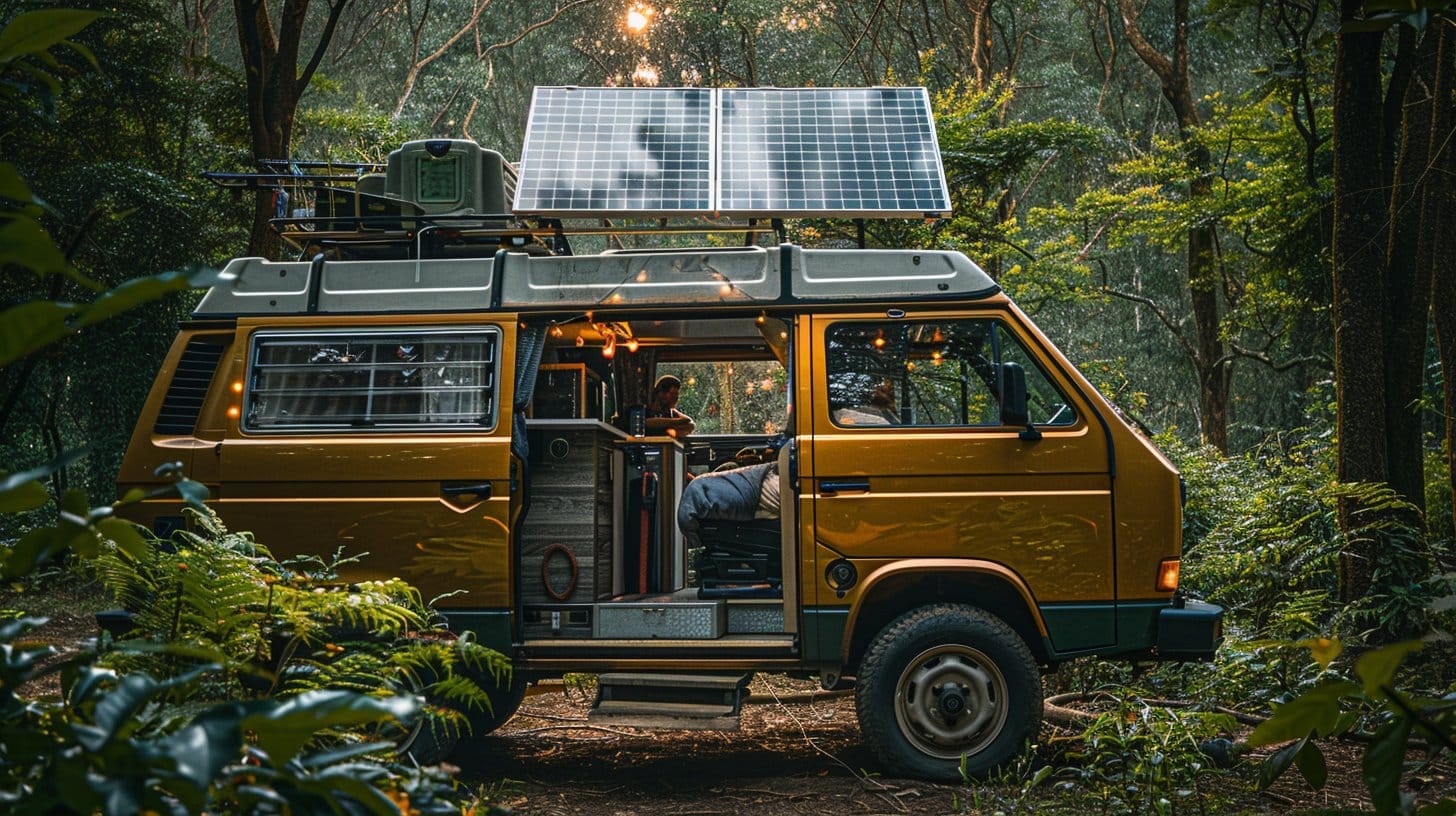 découvrez notre panneau solaire 400w spécialement conçu pour les camping-cars. profitez d'une autonomie énergétique optimale lors de vos voyages grâce à ce kit solaire performant, léger et facile à installer. idéal pour recharger vos appareils et alimenter vos équipements électroniques en toute sérénité.