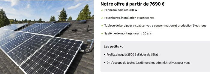 découvrez notre sélection de panneaux solaires leroy merlin, alliant performance et durabilité. profitez d'énergies renouvelables pour réduire vos factures et protéger l’environnement grâce à des solutions adaptées à tous vos besoins. transformez votre maison en un espace plus éco-responsable dès aujourd'hui !