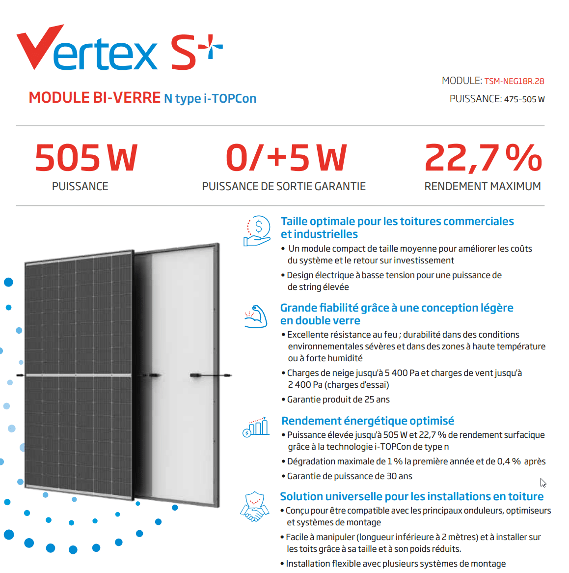 découvrez le panneau solaire vertex, un choix innovant et performant pour optimiser votre production d'énergie renouvelable. profitez d'une technologie avancée et d'une efficacité énergétique élevée pour réduire vos factures d'électricité tout en contribuant à la protection de l'environnement.