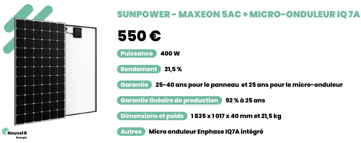 découvrez les panneaux solaires sunpower, reconnus pour leur efficacité et leur durabilité. transformez la lumière du soleil en énergie propre pour votre maison ou votre entreprise avec des technologies de pointe et un design élégant.