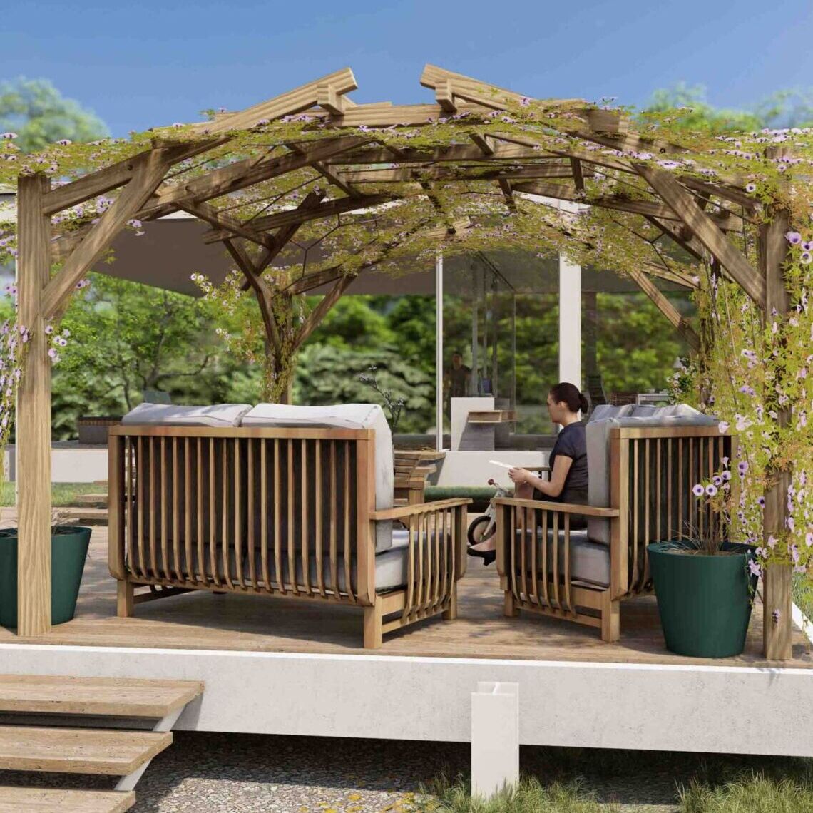 découvrez notre sélection de pergolas en bois chez leroy merlin, idéales pour aménager votre jardin ou terrasse. offrez à votre espace extérieur une touche d'élégance et de confort avec nos modèles variés, faciles à installer et conçus pour résister aux intempéries. transformez votre extérieur en un véritable havre de paix !