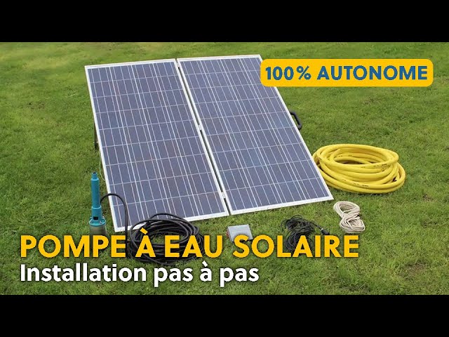 découvrez notre gamme de pompes solaires écoénergétiques, idéales pour l'arrosage de votre jardin, le remplissage de bassins ou l'irrigation des cultures. profitez d'une solution durable et respectueuse de l'environnement, fonctionnant grâce à l'énergie solaire. faciles à installer et à utiliser, nos pompes solaires sont conçues pour vous faire économiser de l'eau et réduire votre empreinte carbone.