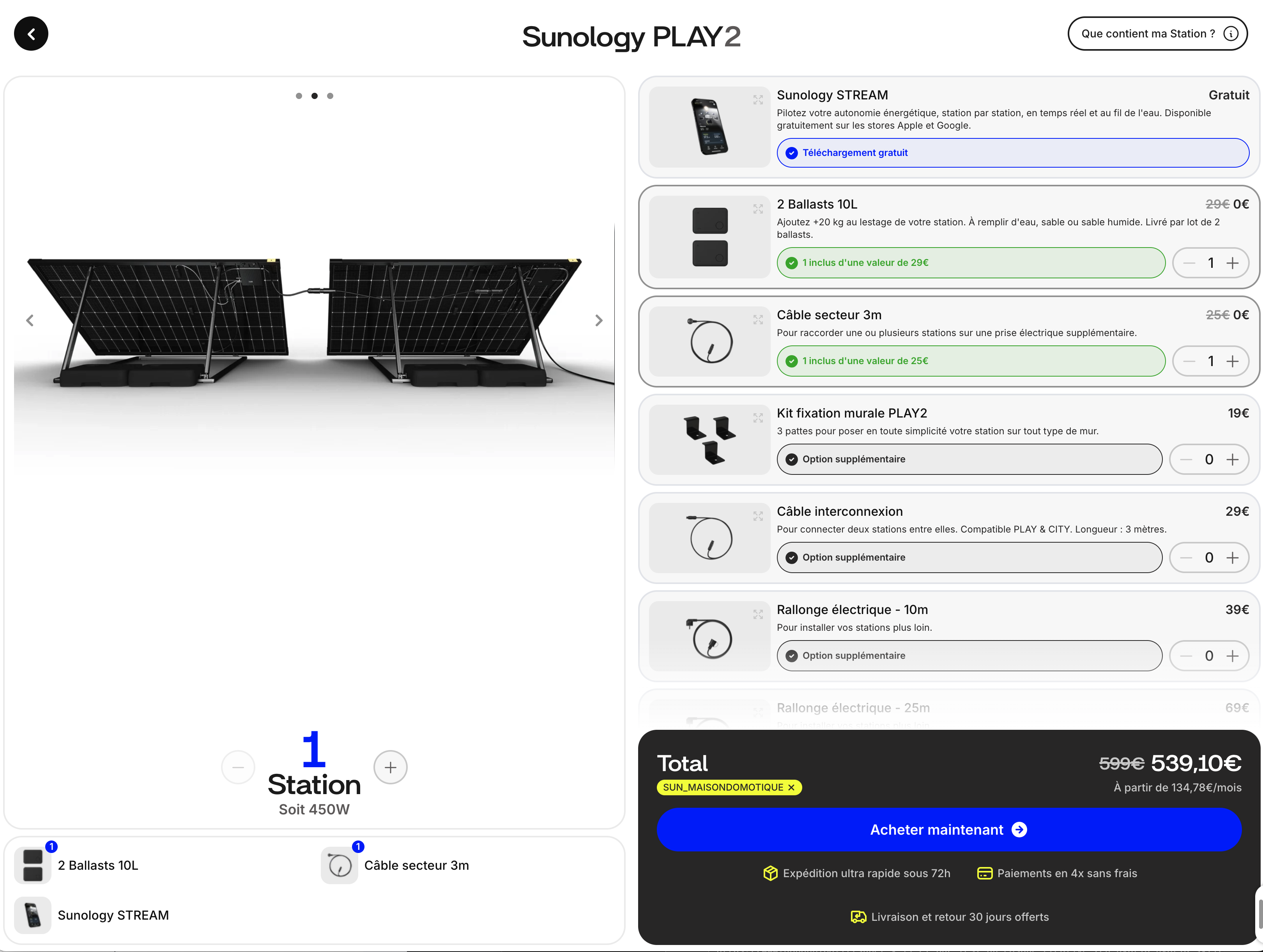 profitez d'une offre exceptionnelle avec la promo sunology : obtenez 200€ de réduction sur nos produits de protection solaire. ne manquez pas cette occasion de prendre soin de votre peau tout en faisant des économies. offre limitée, à découvrir dès maintenant !