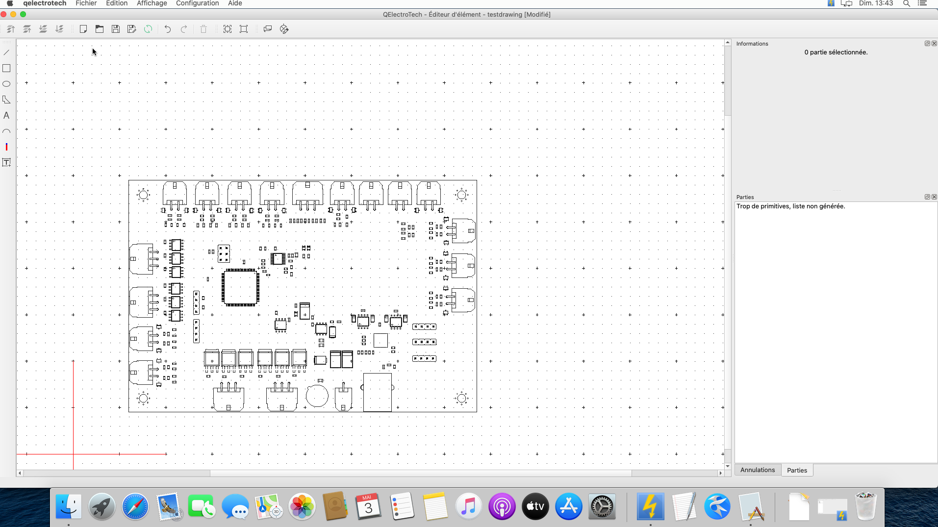 découvrez qelectrotech mac, un logiciel intuitif et puissant conçu pour créer des schémas électriques et des documents techniques. idéal pour les ingénieurs et les professionnels de l'électrotechnique, il offre une large bibliothèque de composants et une interface conviviale qui facilite la création rapide de projets. optimisez votre flux de travail avec des outils personnalisables et des fonctionnalités avancées adaptées à vos besoins.