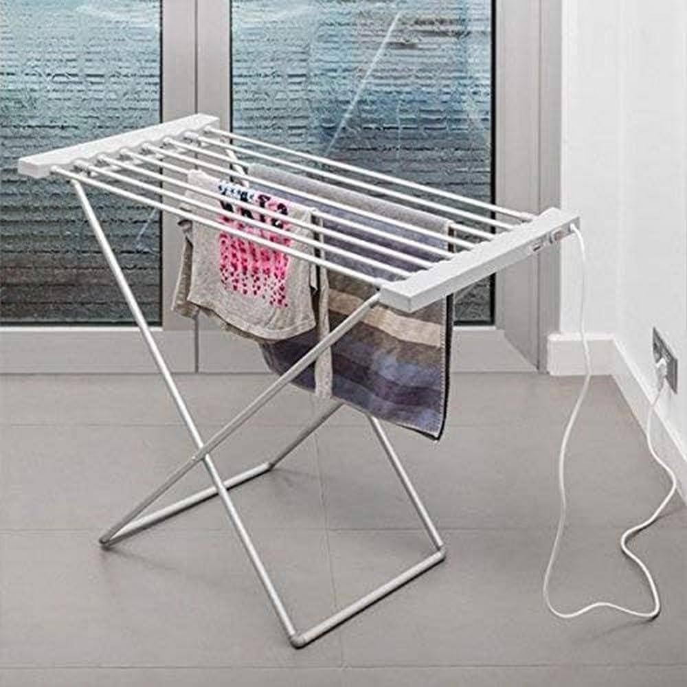 découvrez notre séchoir électrique, l'appareil idéal pour sécher rapidement vos vêtements et linge en toute simplicité. profitez d'une technologie de pointe pour un séchage rapide et efficace, tout en économisant de l'énergie. optez pour une solution pratique et performante pour garder votre linge frais et sec.
