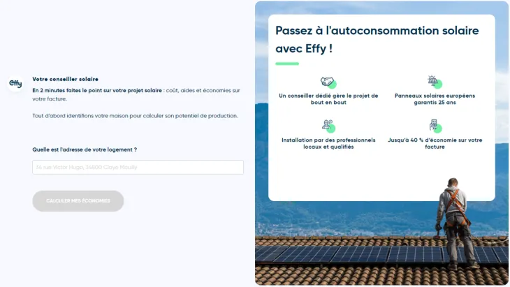 découvrez notre simulateur de panneaux solaires, un outil pratique pour estimer votre production d'énergie solaire, réduire vos factures d'électricité et contribuer à la transition écologique. facile à utiliser et adapté à tous, il vous permet de visualiser l'impact de l'énergie solaire sur votre logement.