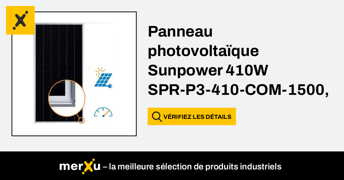 découvrez le sunpower p3, un panneau solaire hautes performances conçu pour maximiser l'efficacité énergétique de votre maison ou entreprise. explorez ses caractéristiques innovantes et son design compact qui s'intègre parfaitement dans tous les espaces.