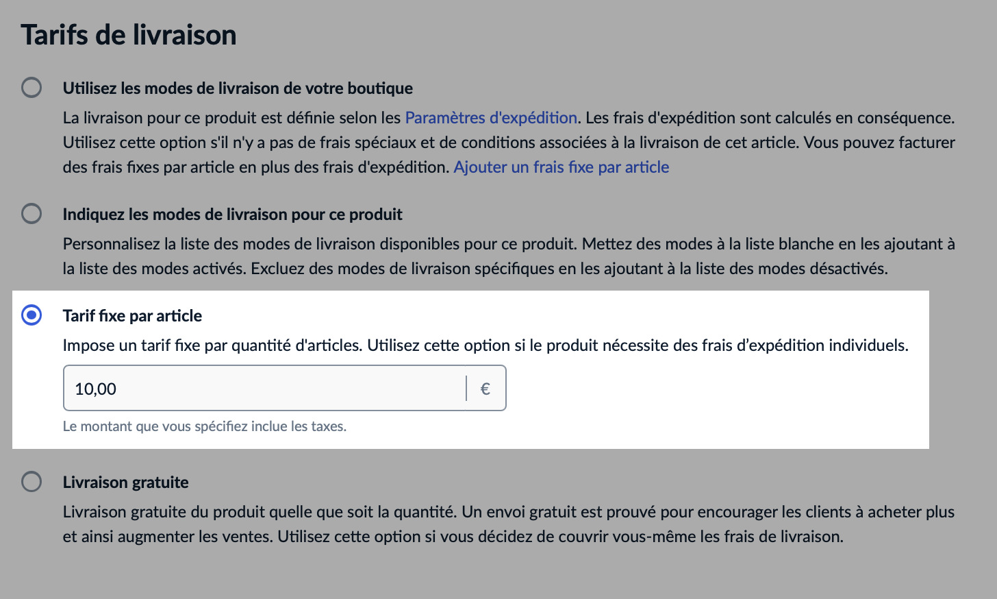 découvrez nos tarifs de livraison compétitifs et transparents. profitez d'une expédition rapide et fiable pour vos commandes, quel que soit le montant de votre achat.