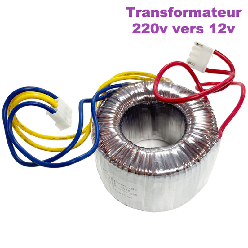 découvrez notre transformateur 220v-12v, idéal pour alimenter vos appareils électroniques en toute sécurité. compact et efficace, il garantit une conversion stable de la tension. parfait pour les projets diy, l'électronique, et plus encore.