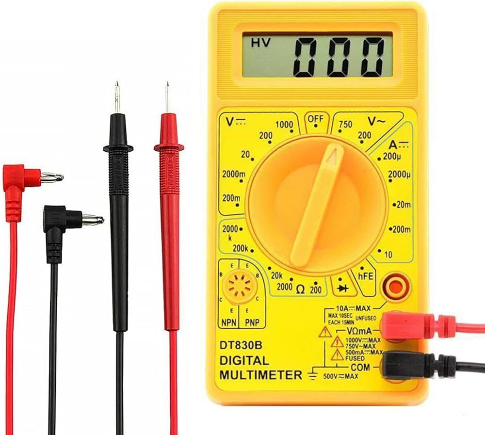 découvrez notre gamme de voltmètres, des instruments essentiels pour mesurer la tension électrique avec précision. que ce soit pour un usage professionnel ou domestique, nos voltmètres vous garantissent des performances fiables et une facilité d'utilisation.