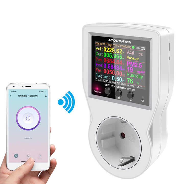 découvrez notre wattmètre électrique, l'outil indispensable pour mesurer la consommation d'énergie de vos appareils. suivez votre consommation en temps réel, identifiez les équipements énergivores et réduisez vos factures d'électricité. idéal pour les foyers soucieux de leur consommation énergétique et souhaitant adopter un mode de vie plus écologique.