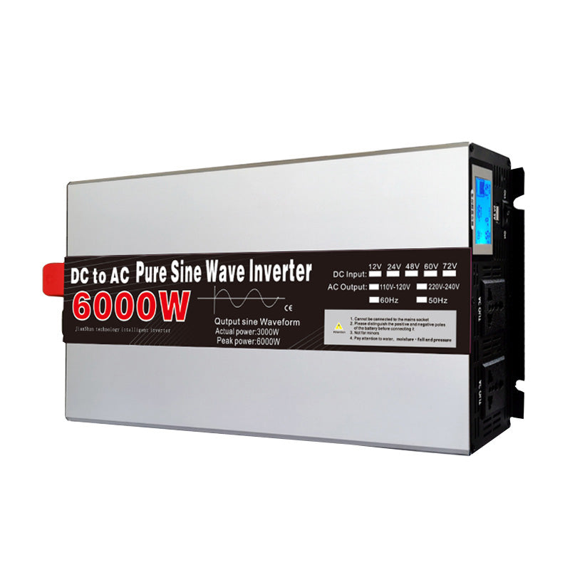 découvrez notre convertisseur 48v 220v de 6000w, idéal pour transformer efficacement l'énergie dc en ac. parfait pour alimenter vos appareils électriques lors de vos déplacements ou dans des situations hors réseau. profitez d'une puissance fiable et de performances optimales.