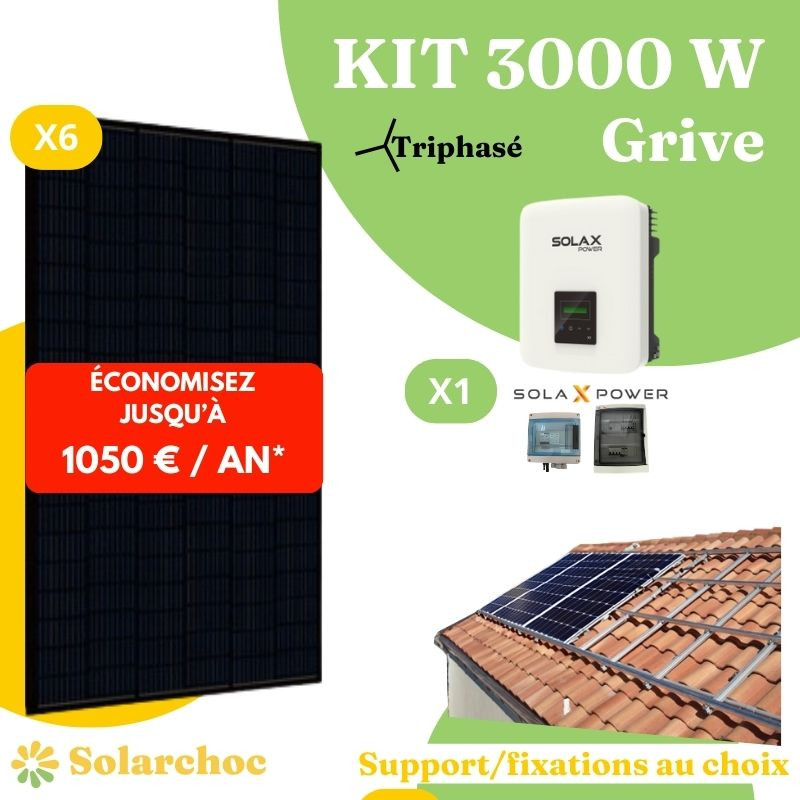 découvrez notre kit 3kw, parfait pour optimiser votre consommation d'énergie. idéal pour les petites installations photovoltaïques, ce kit vous permettra de réduire vos factures tout en respectant l'environnement. facile à installer et performant, il offre une solution fiable et économique pour tous vos besoins énergétiques.