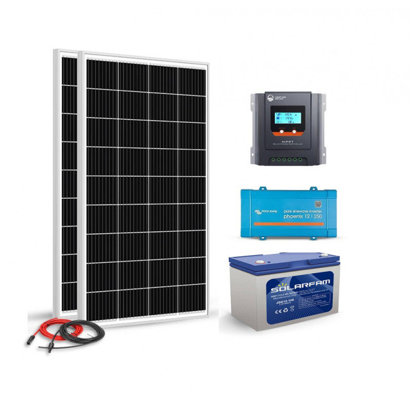découvrez notre kit solaire 400w spécialement conçu pour les camping-cars. idéal pour alimenter vos appareils en toute autonomie, ce kit performant vous permet de profiter pleinement de vos aventures en plein air tout en réduisant votre empreinte écologique.