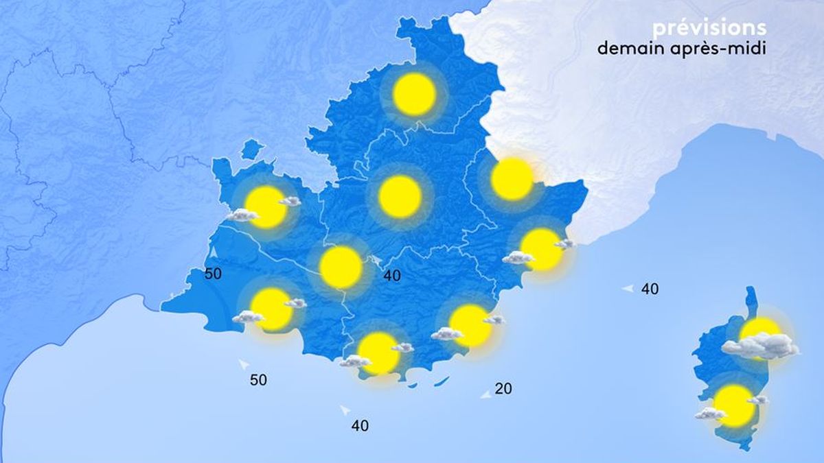 découvrez la prévision météo de demain pour la france : des conditions climatiques détaillées, des températures prévues et des alertes météo. soyez préparé pour la journée à venir!