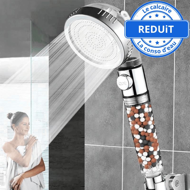 découvrez notre pommeau anti-calcaire, conçu pour améliorer votre expérience de douche en réduisant le calcaire. profitez d'une eau plus douce et préservez vos équipements tout en bénéficiant d'un confort optimal. transformez votre routine quotidienne en un moment de bien-être.