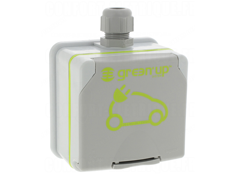 découvrez la prise green'up, une solution innovante pour la recharge de véhicules électriques. écologique et pratique, elle s'intègre facilement dans votre environnement et vous permet de recharger votre voiture tout en respectant l'environnement.