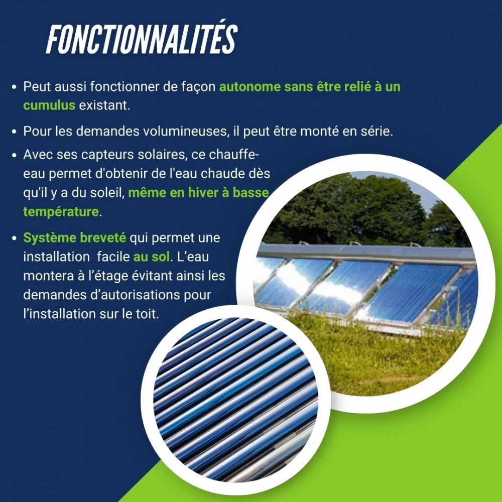 découvrez comment la puissance des panneaux solaires peut transformer votre chauffe-eau en une solution énergétique efficace et durable. optimisez votre consommation d'énergie tout en réduisant votre empreinte carbone grâce à cette technologie innovante.