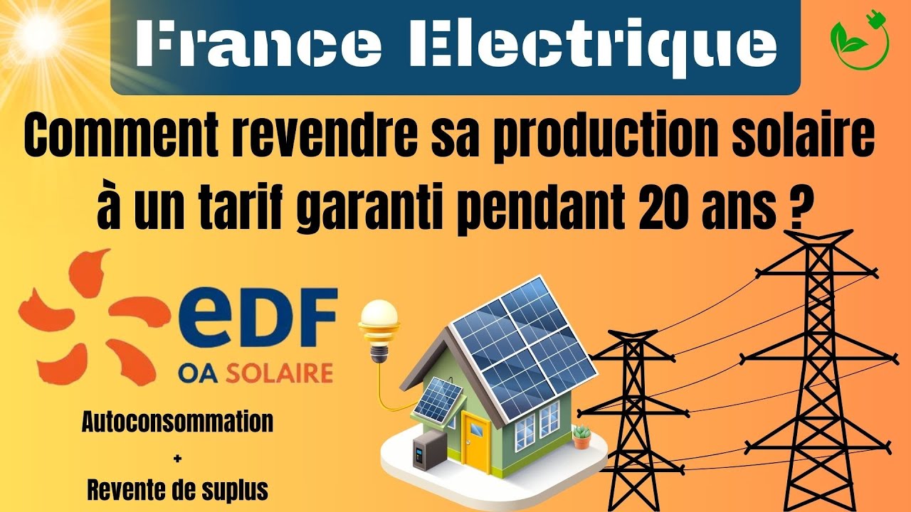 découvrez le rachat d'énergie en autoconsommation : une solution écologique et économique qui vous permet de valoriser votre production d'électricité. apprenez comment optimiser votre installation et augmenter vos revenus grâce à cette démarche responsable.