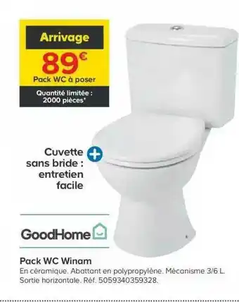 découvrez notre sélection de wc chez castorama, alliant design moderne et fonctionnalité. choisissez parmi une vaste gamme de modèles adaptés à tous les styles et budgets, pour une salle de bain agréable et confortable.