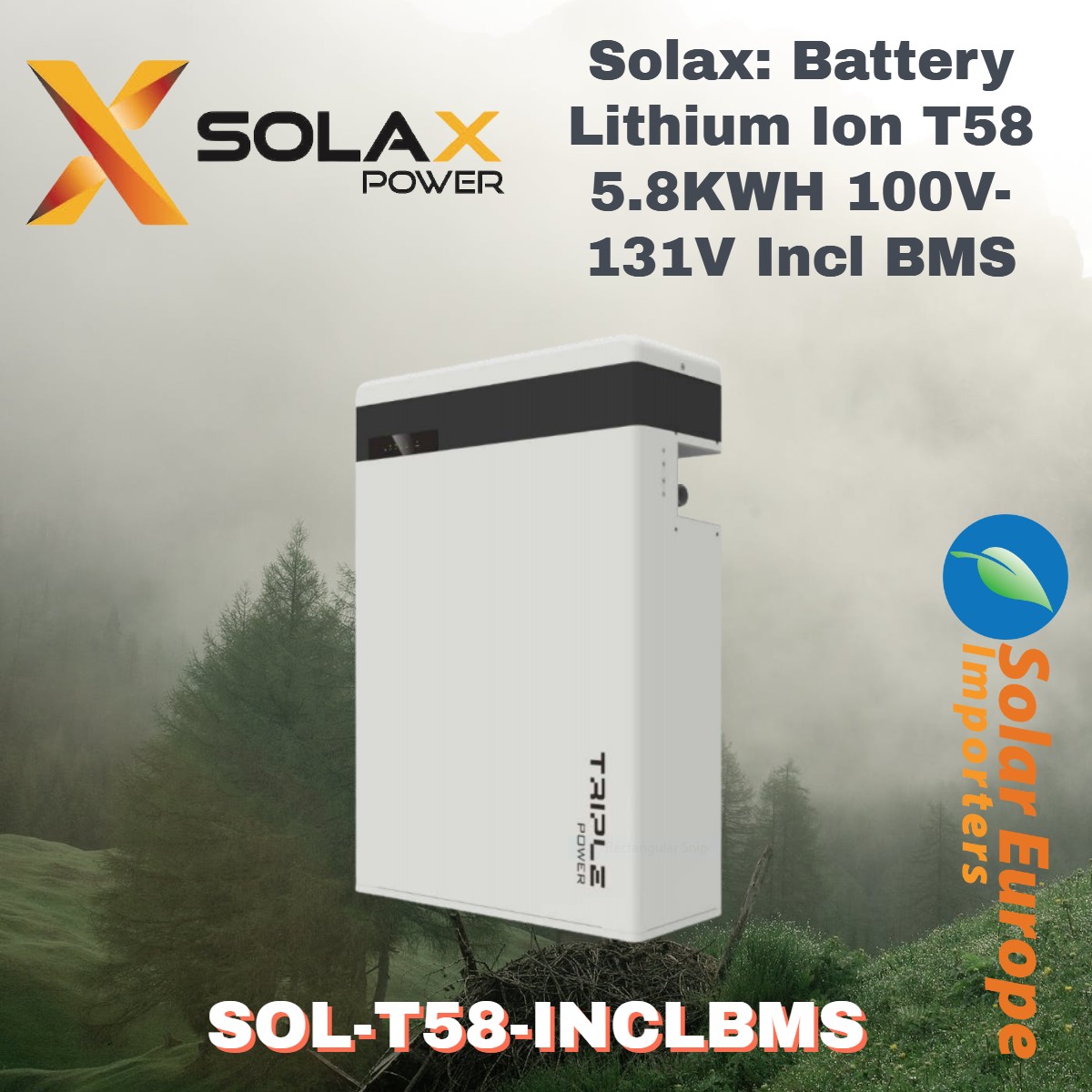 découvrez la batterie solax, une solution de stockage d'énergie innovante et performante pour optimiser votre consommation électrique. idéale pour les installations solaires, elle assure durabilité et efficacité.