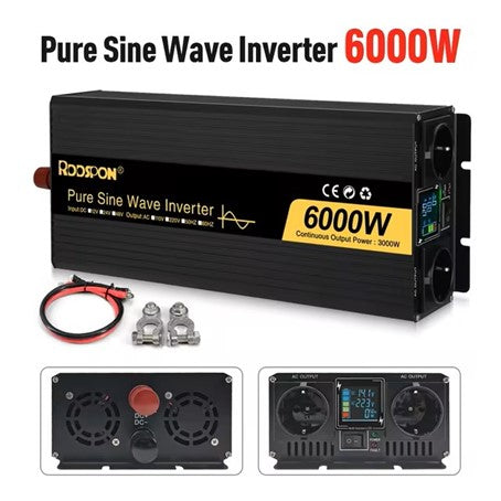 découvrez notre convertisseur 12v 220v de 20kw, idéal pour alimenter vos appareils nécessitant une puissance élevée. compact et efficace, il assure une conversion stable, parfaite pour les besoins en énergie de votre domicile ou de vos projets professionnels.