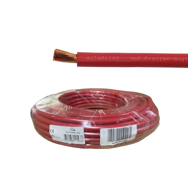 découvrez notre cordon électrique de 16mm2, idéal pour toutes vos applications nécessitant une puissance élevée. flexible, résistant et certifié, ce câble garantit une transmission optimale de l'énergie tout en assurant votre sécurité. parfait pour les professionnels et les bricoleurs, il est disponible en différentes longueurs. commandez dès maintenant et équipez-vous d'un matériel de qualité.