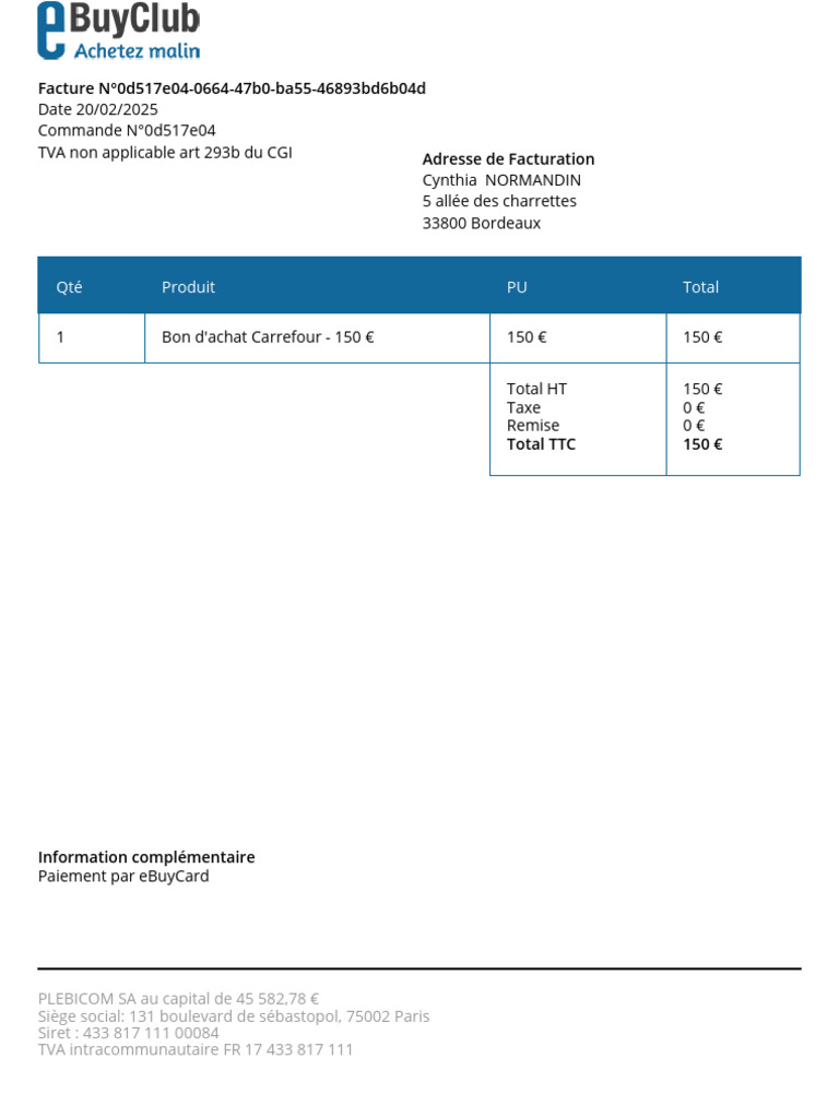 découvrez comment obtenir et gérer votre facture carrefour en ligne. simplifiez vos démarches et accédez facilement à toutes vos informations de facturation depuis votre compte client.