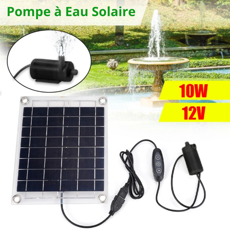 découvrez notre pompe solaire 12v, idéale pour l'irrigation, les fontaines et les applications aquatiques. écologique et économique, cette pompe fonctionne grâce à l'énergie solaire, garantissant une utilisation fiable et durable. optez pour une solution verte et efficace pour vos besoins en eau !