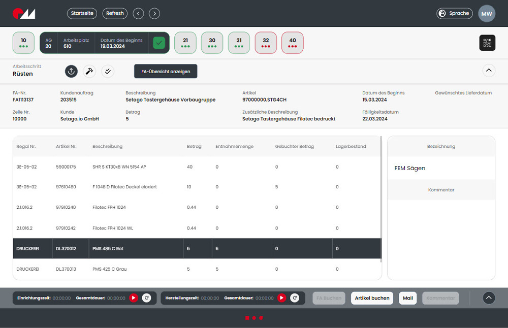 découvrez notre solution de saisie de production, optimisant la gestion de vos données de fabrication. suivez vos processus en temps réel, améliorez votre efficacité et prenez des décisions éclairées grâce à notre outil innovant.